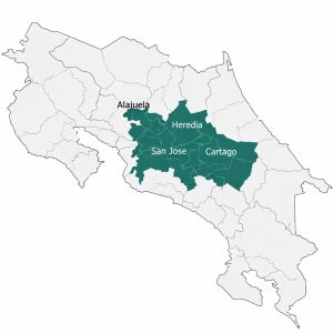 mapa de zona cercana de cobertura GAM mapa de zona cercana de cobertura GAM